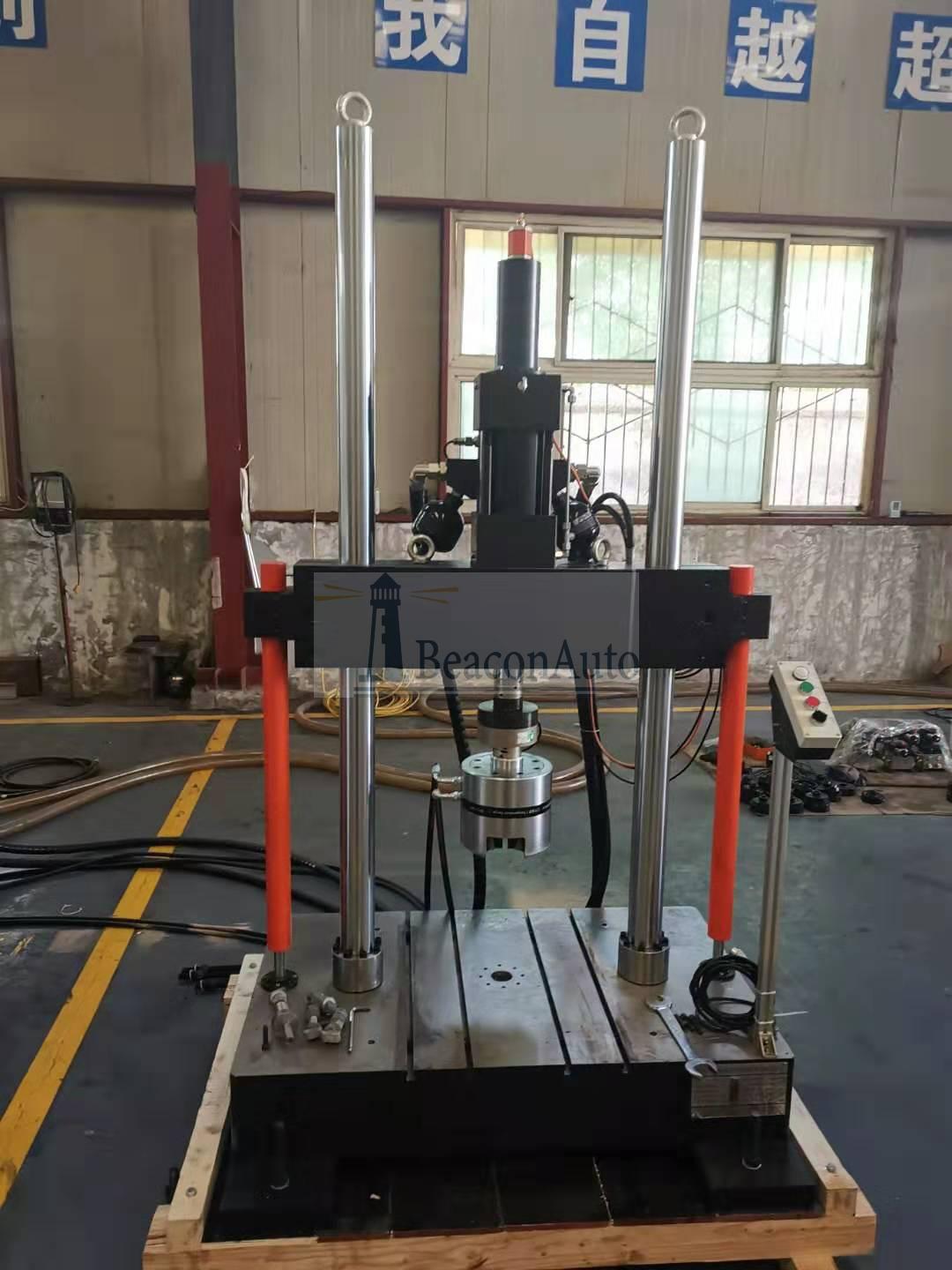 PWS-50C電液伺服接觸網(wǎng)預(yù)埋槽道疲勞試驗機(jī)