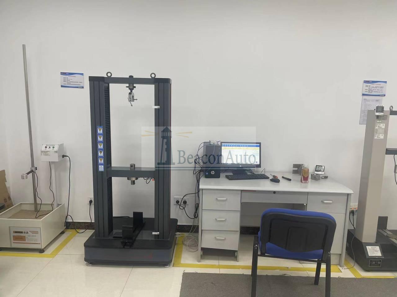 鋁合金隔熱型材縱向拉伸剪切試驗夾具